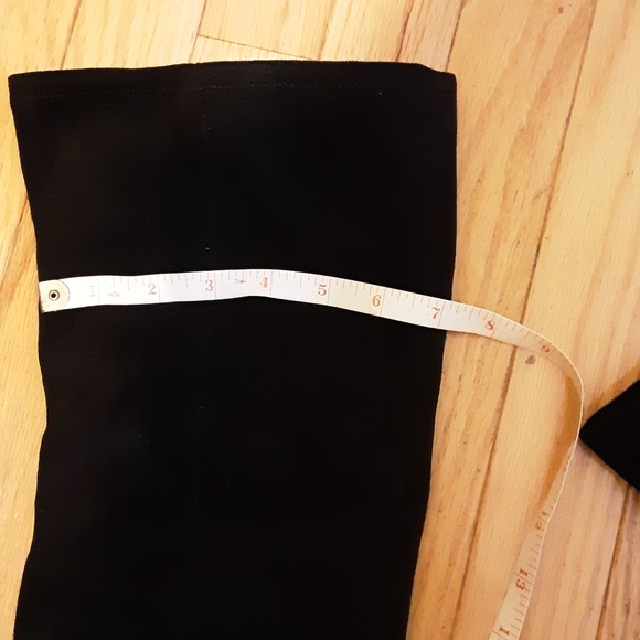 Aldo Elinna Suede OTK Stretch Boots, Black, Sz 6.5 - Picture 8 of 9